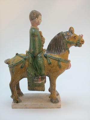 antique man on horse for sale to help abundance project