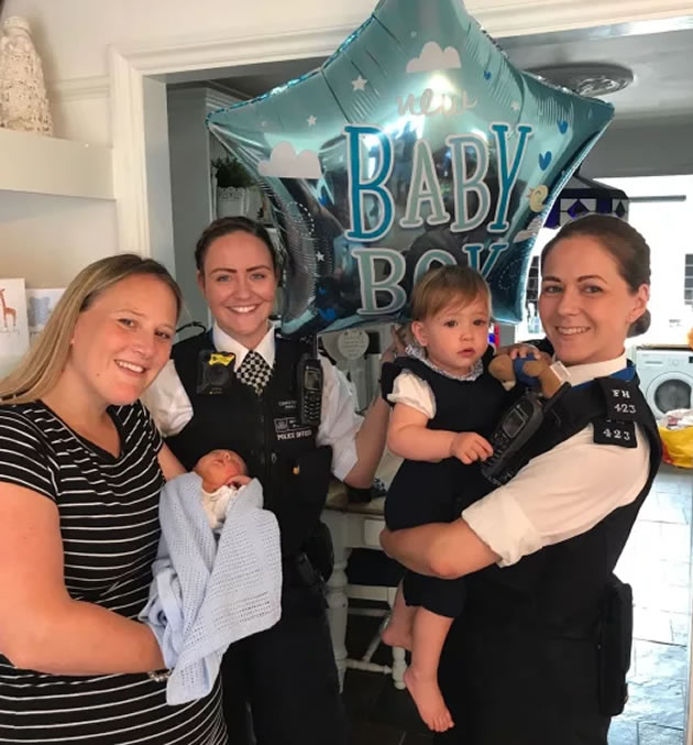 Baby Delivered Outside Chiswick Police Station 