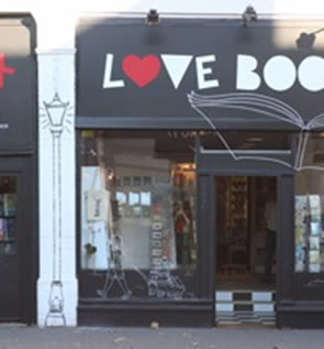 new bookshop in Turnham Green Terrace