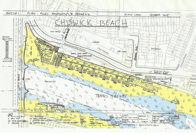 chiswick beach