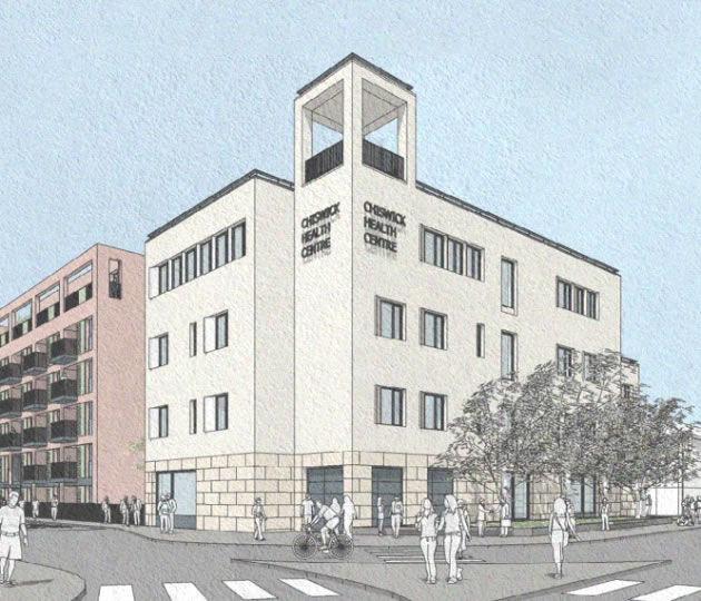 Chiswick Health Centre Scaled Down in Latest Proposal