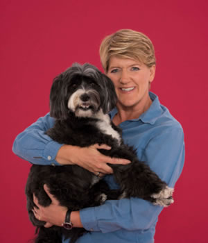 clare balding and archie her dog