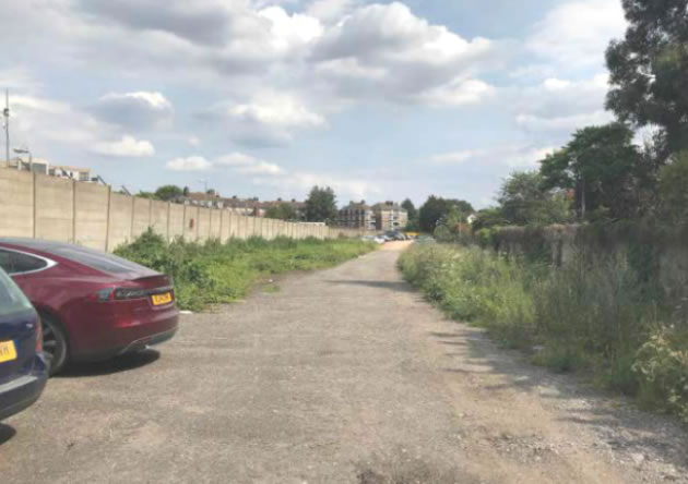 There will be 135 parking spaces on the site when the development is completed Cobbold Mews