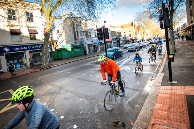 TfL and Council Claim New Data Shows Cycleway 9 is a Success