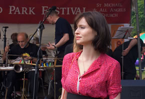 sohie ellis bextor at the Bedford Park festival 