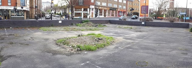 tarmac garden site for Abundance