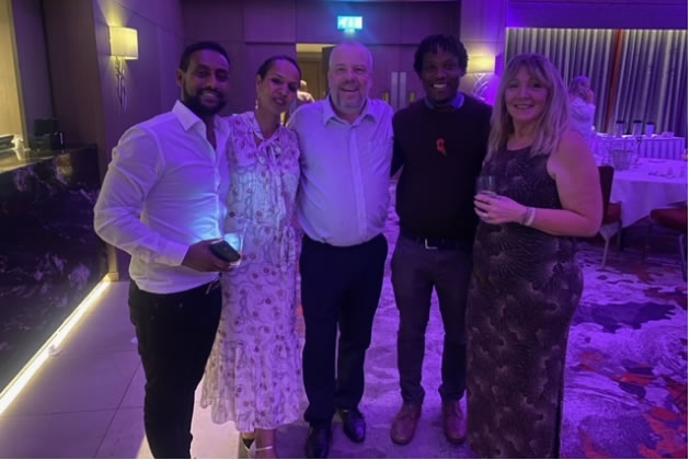 Cllr Mushiso with Eseyas & Adiam from Chiswick and Simon & Sally from Hounslow