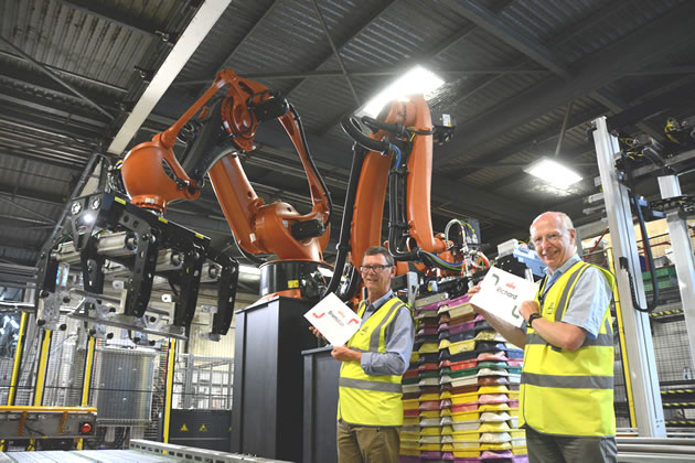 Two New Robots Join the Fuller's Brewing Team 