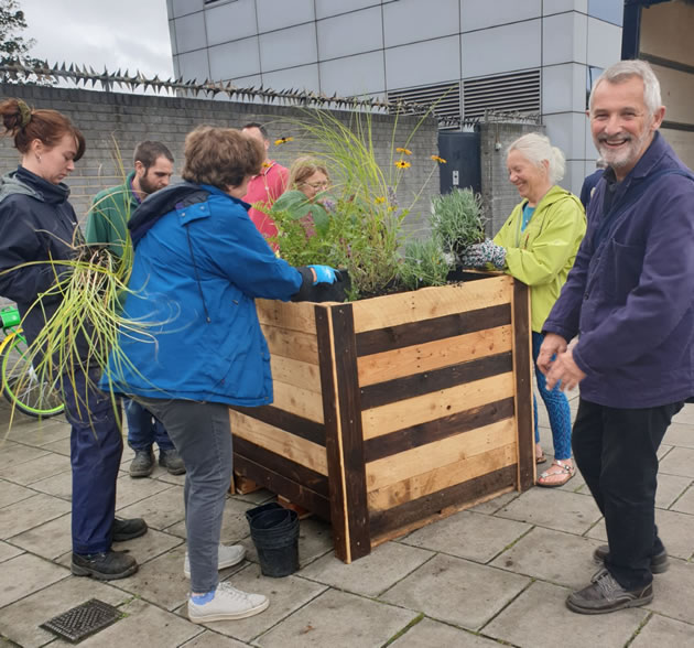 Greening Up Gunnersbury Tube Station