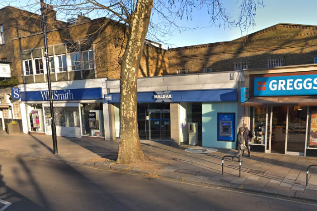 The Halifax branch on Chiswick High Road