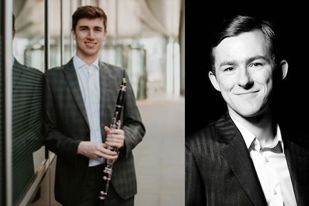 Isaac Prince (clarinet) Hamish Brown (piano)