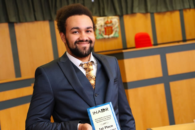 University of Central Lancashire (UCLan) law student Josiah Raphael has been named the best student mediator in the world