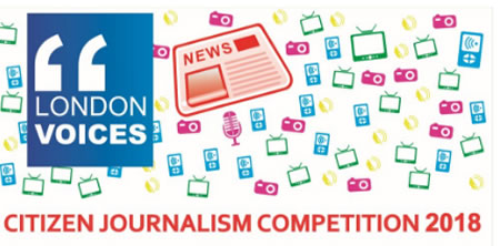 poster for citizen journalism competition 2018