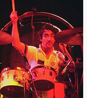 keith moon drummer with The Who 
