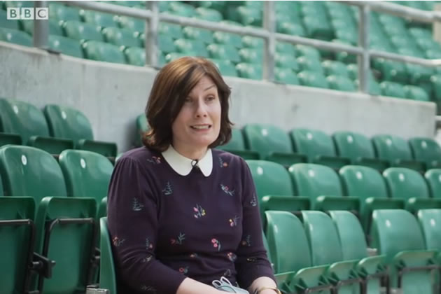 Hounslow's Director of Public Health, Kelly O'Neill, at Twickenham Stadium