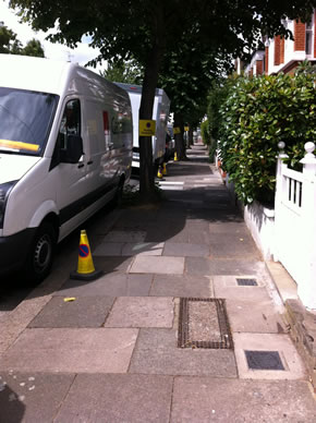 ITV were filming in the streets of W4 recently for the upcoming series of Lewis