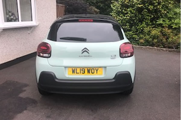 The missing Citroen that is being sought 