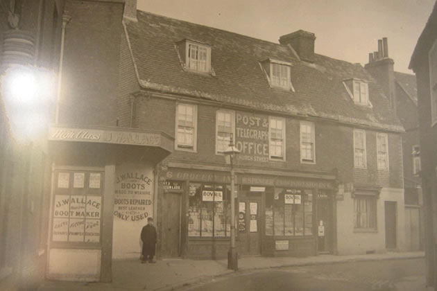 Building as it was in the forties