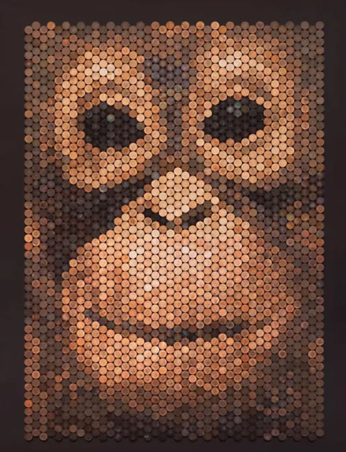 penny the orangutan, artwork 