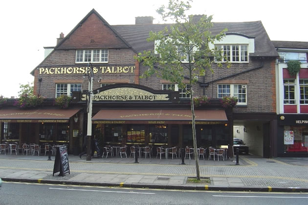 The Packhorse and Talbot Pub Chiswick High Road