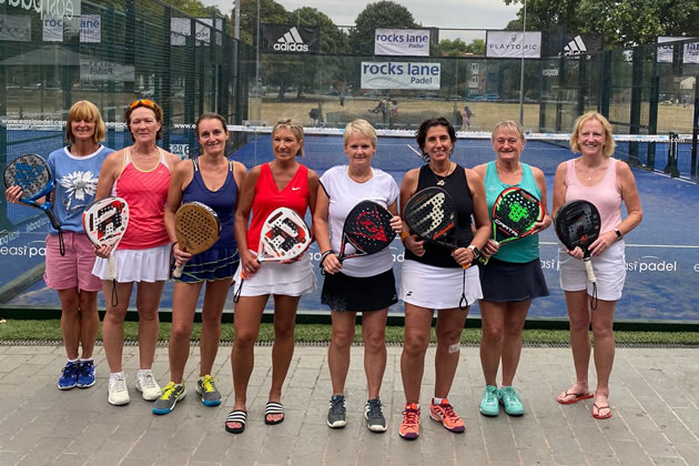 Some of the competitors in the tournament in Chiswick 
