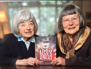 pat davies and her sister with their fathers book 