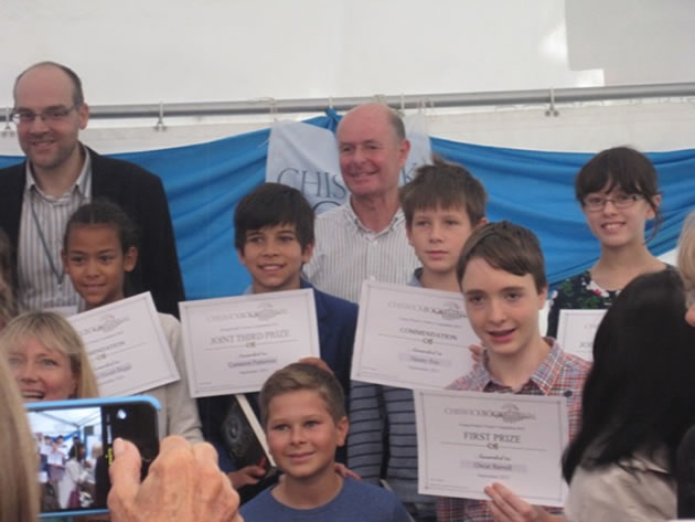 chiswick book festival poetry competition