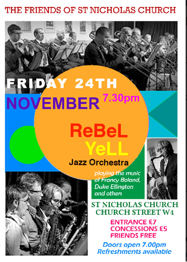 poster for Rebel Yell band