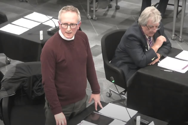Cllr Theo Dennison angrily resigns from the Labour Party