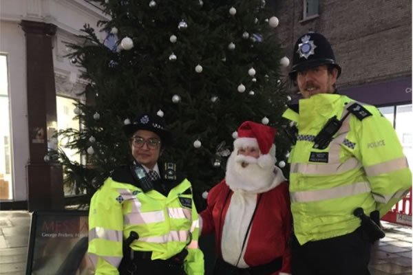 Police detain man seen entering properties in the area last December