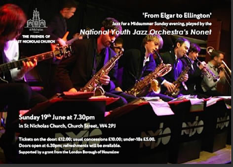 poster of youth jazz orchestra 