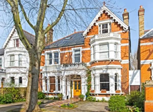 House in Walpole Gardens was W4's top priced in the third quarter