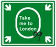 Take me to London logo