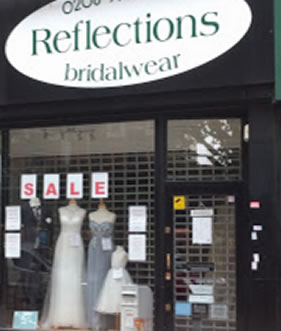 reflections bridal shop is closing