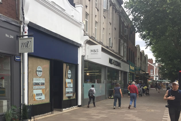 The planned location of Chiswick's Upandrunning store