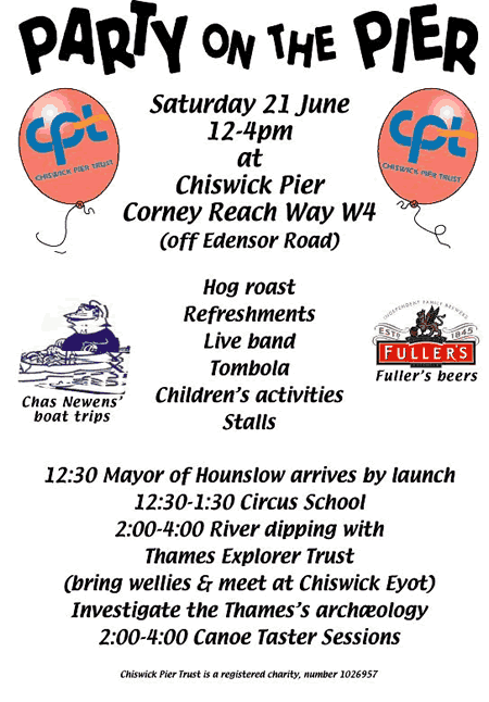 Party on the Pier 21st June