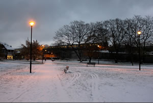 white stuff in west london