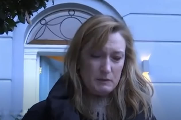 Allegra Stratton making her resignation statement