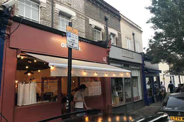 Slightly different hours of operation apply further up Devonshire Road 