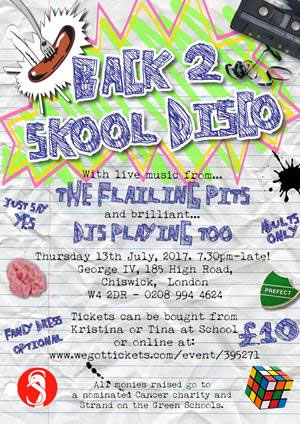 Back 2 Skool Disco at the George IV