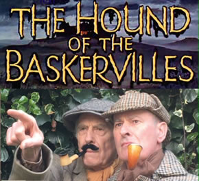 poster for sherlock holmes play as a coedy 