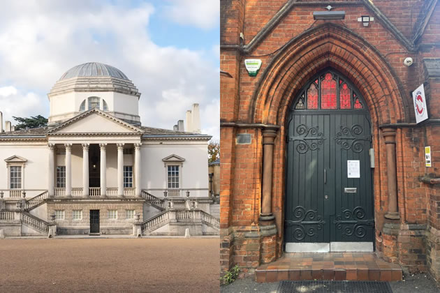 Chiswick House and the Upper Room are believe to be among a significant number of organisations across the country affected 