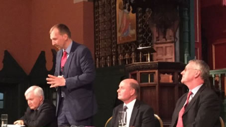 the panel at the brexit debate 