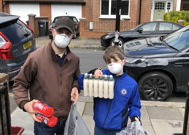 Alessandro, 10 years old, one of our youngest donors!