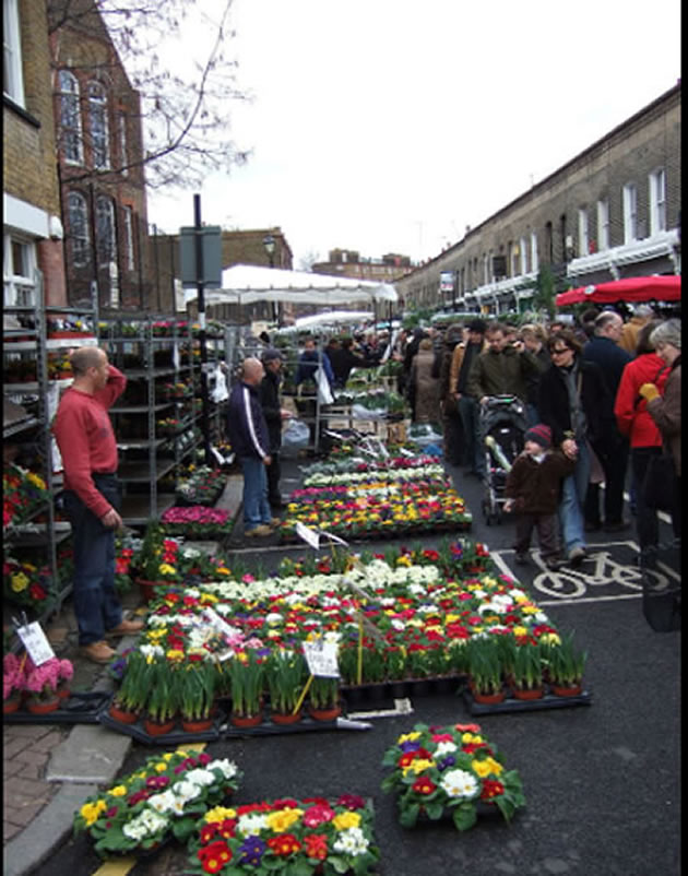 columbia road flower market 