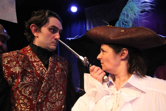 A 1,200 page novel is brought to life in two hours by three actors 