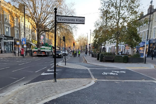 The sign before it was knocked down
