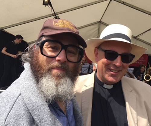 andy nyman and father kevin 