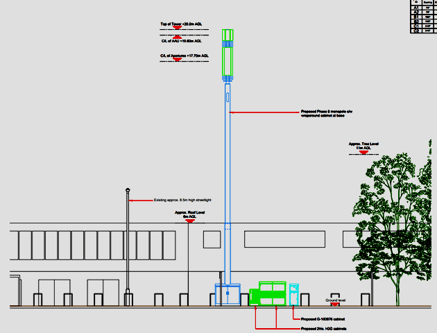 20 Metre High 5G Mast Planned Next to Chiswick Health Centre