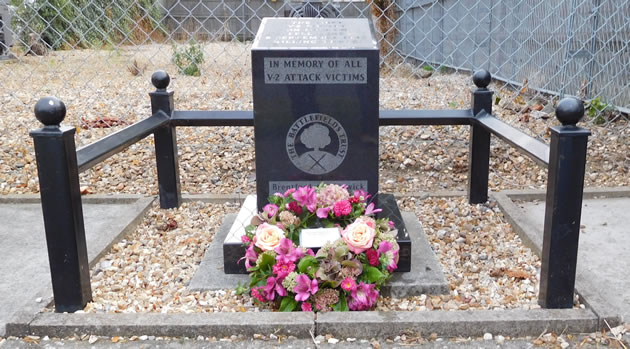 v2 bomb attack memorial 